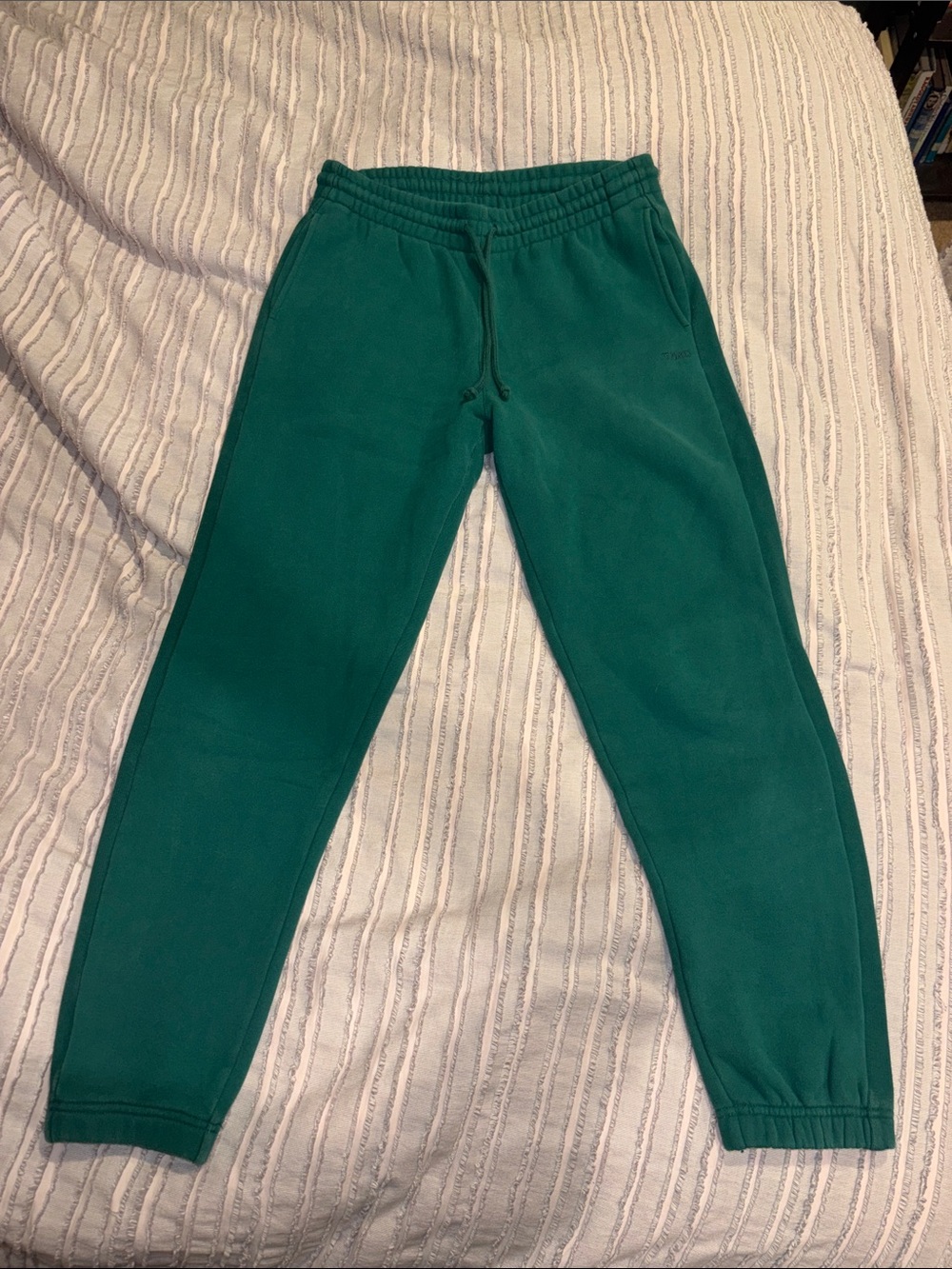 TNA Emerald Green Jogger Sweatpants